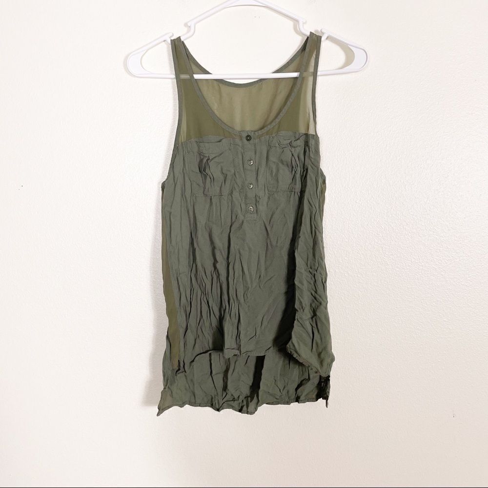 ASO TVD Silence + Noise | UO Green Tank Top XS